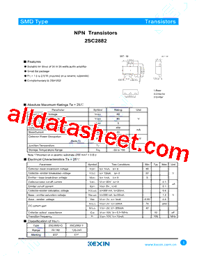 2SC2882-Y型号图片