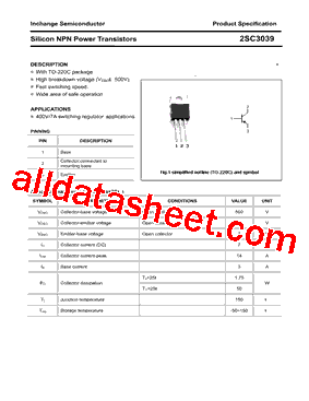 2SC3039型号图片