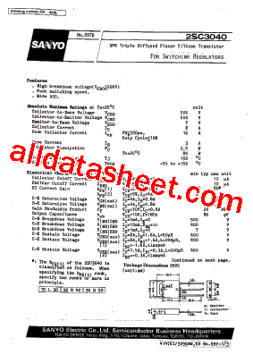 2SC3040型号图片