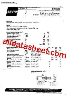 2SC3069型号图片