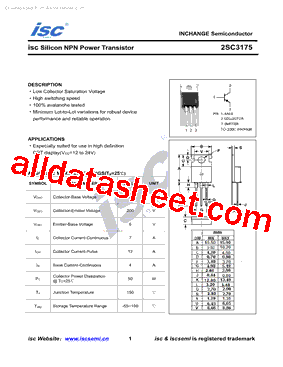 2SC3175型号图片