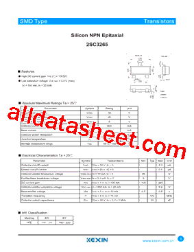 2SC3265-Y,LF型号图片