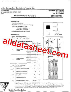 2SC3298型号图片