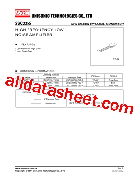 2SC3355-T92-B型号图片