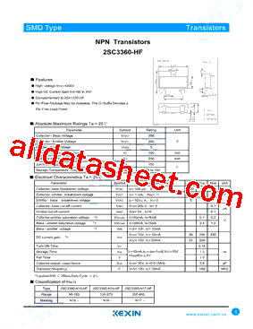 2SC3360-N17-HF型号图片