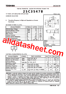 2SC3547B型号图片