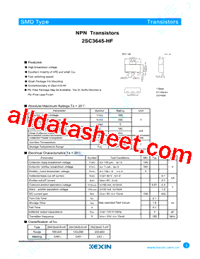 2SC3645-T-HF型号图片