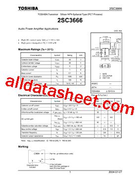 2SC3666_04型号图片