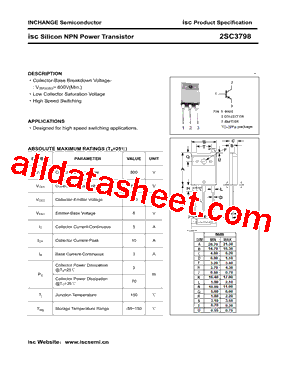 2SC3798型号图片