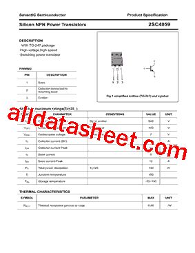 2SC4059型号图片