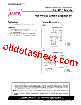2SC4134S-TL-E型号图片