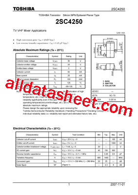 2SC4250_07型号图片
