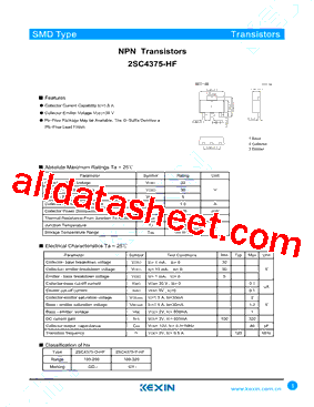 2SC4375-Y-HF型号图片