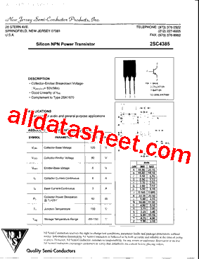 2SC4385型号图片