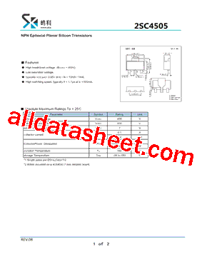 2SC4505P型号图片