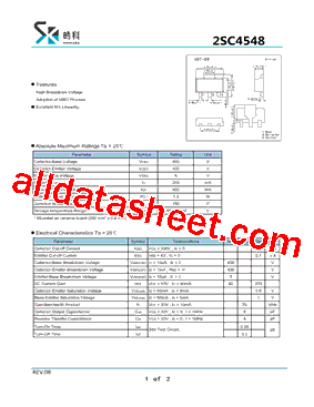2SC4548D型号图片