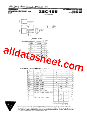 2SC458型号图片