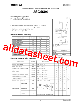 2SC4604_04型号图片