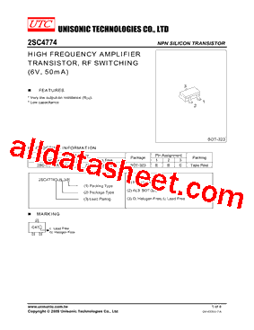 2SC4774G-AL3-R型号图片