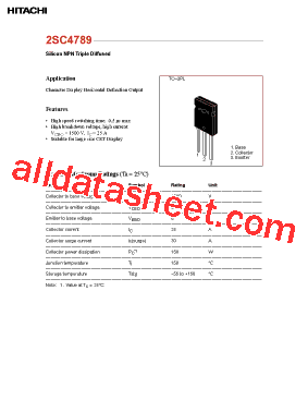 2SC4789型号图片