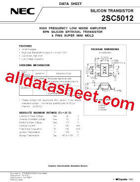 2SC5012-T2型号图片