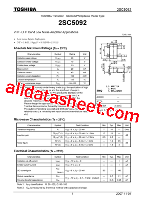 2SC5092_07型号图片