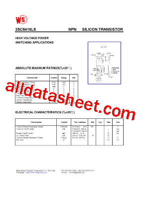 2SC5416LS型号图片