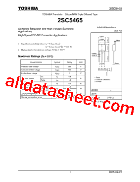 2SC5465型号图片