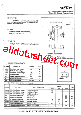 2SC5477型号图片
