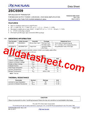 2SC5509-T2-A型号图片