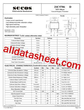 2SC5706D型号图片