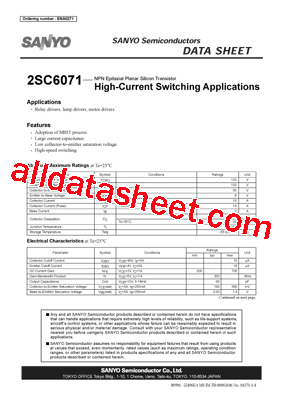 2SC6071型号图片
