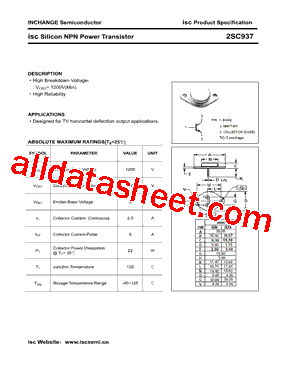 2SC937型号图片