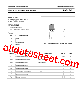 2SD1047型号图片