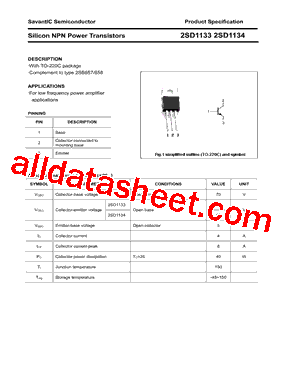 2SD1134型号图片