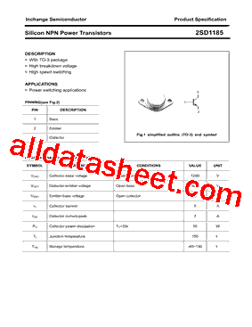 2SD1185型号图片