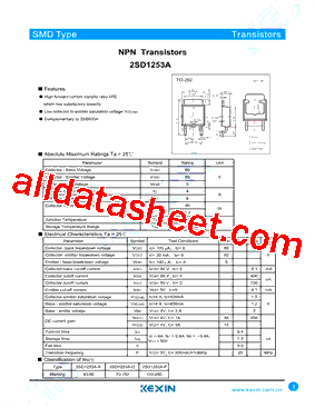 2SD1253A-P型号图片