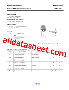 2SD1291_2015型号图片