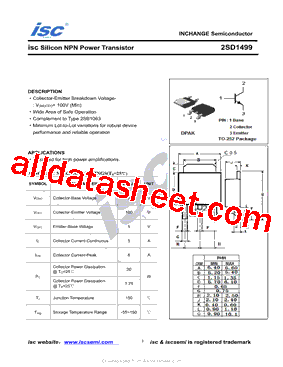 2SD1499-252型号图片