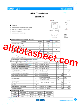2SD1623-T型号图片