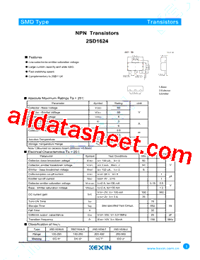 2SD1624-R型号图片
