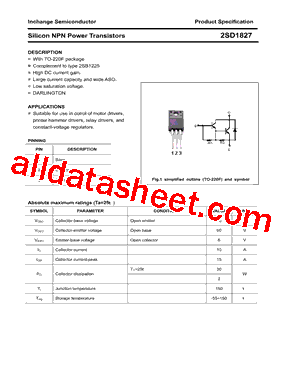 2SD1827型号图片