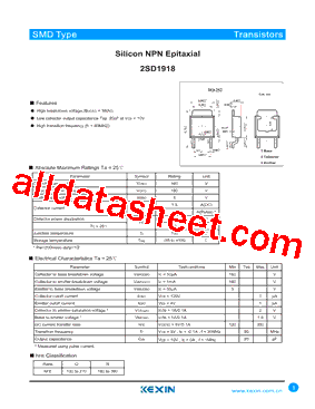 2SD1918TLQ型号图片