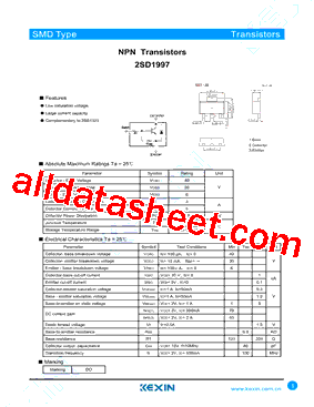 2SD1997_15型号图片