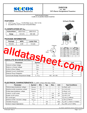 2SD2118_11型号图片