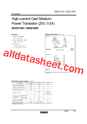 2SD2144SW型号图片