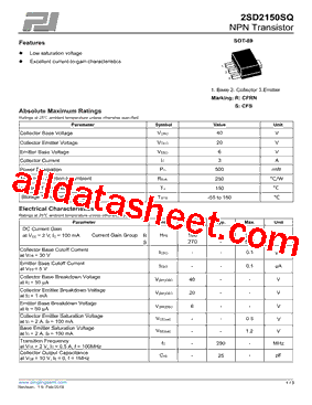 2SD2150SQ型号图片