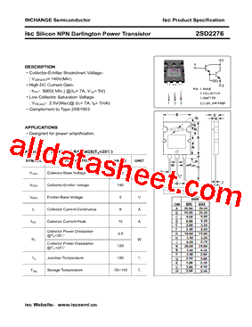 2SD2276型号图片