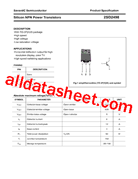 2SD2498型号图片