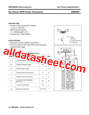 2SD427型号图片